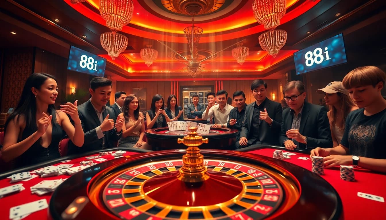Experience the excitement at 88i nhà cái's online casino with vibrant games and engaged players.