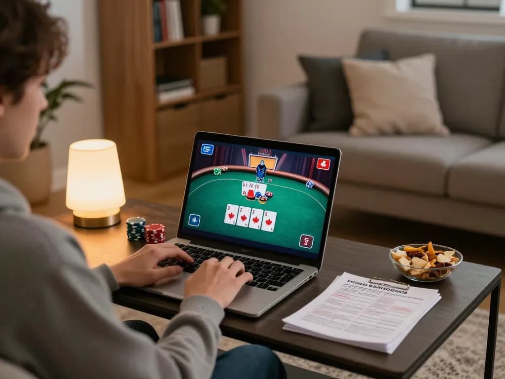Explore strategic gameplay at popular online casinos in Canada from a cozy home setting