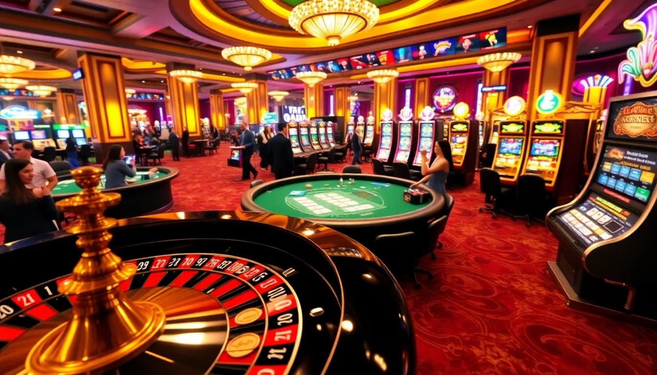 Experience thrilling gameplay at Ev88 casino with vibrant tables and rewarding wins.
