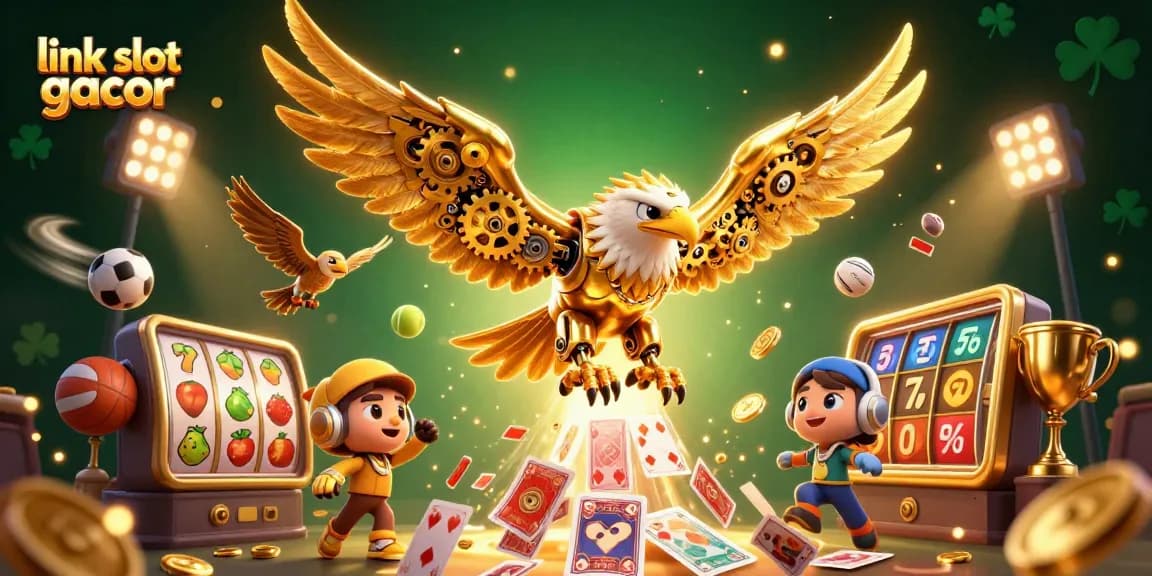 Bermain di link slot gacor dengan gambar 3D pola kartu dan simbol jackpot yang menakjubkan.