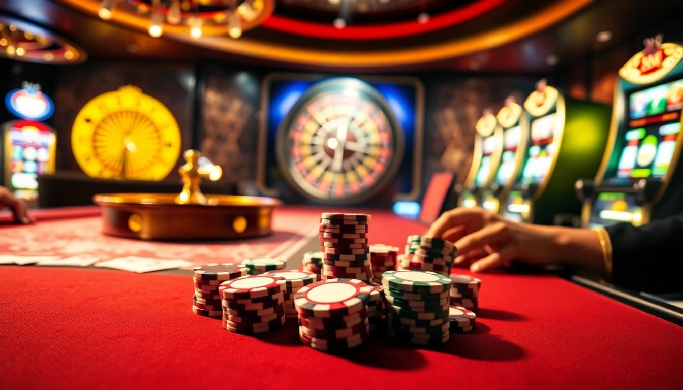 Experience the thrill of gambling and login rajatoto88 at a luxurious casino table.