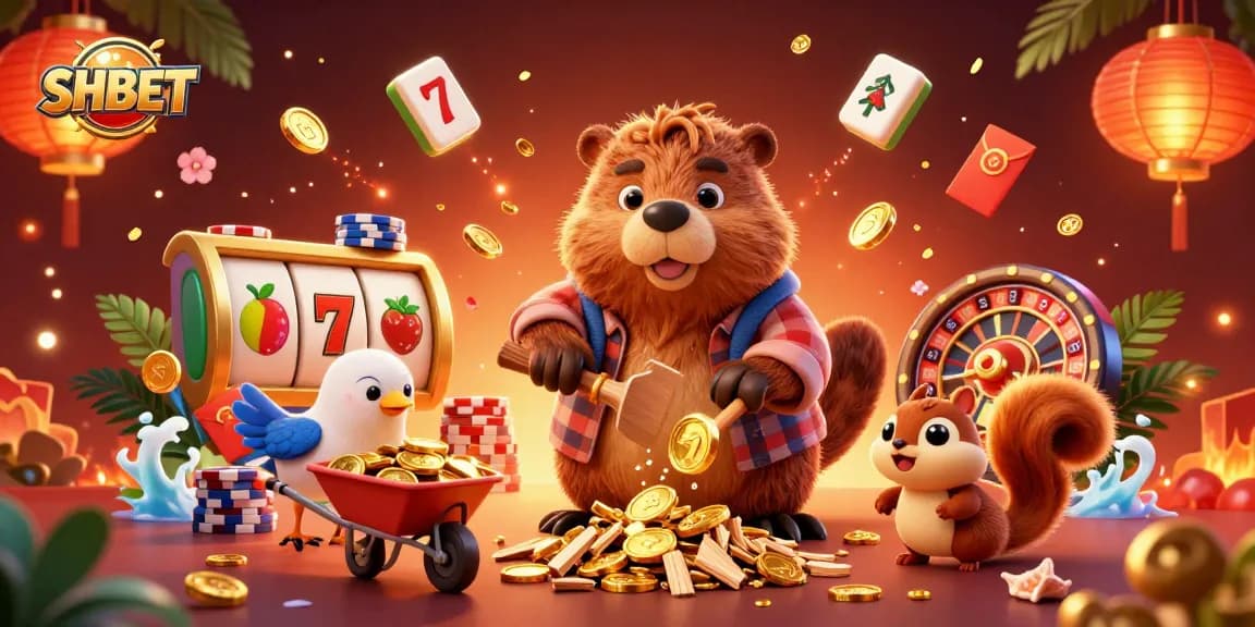 Join the fun at SHBET by winning vibrant casino games featuring gold coins and lively characters.