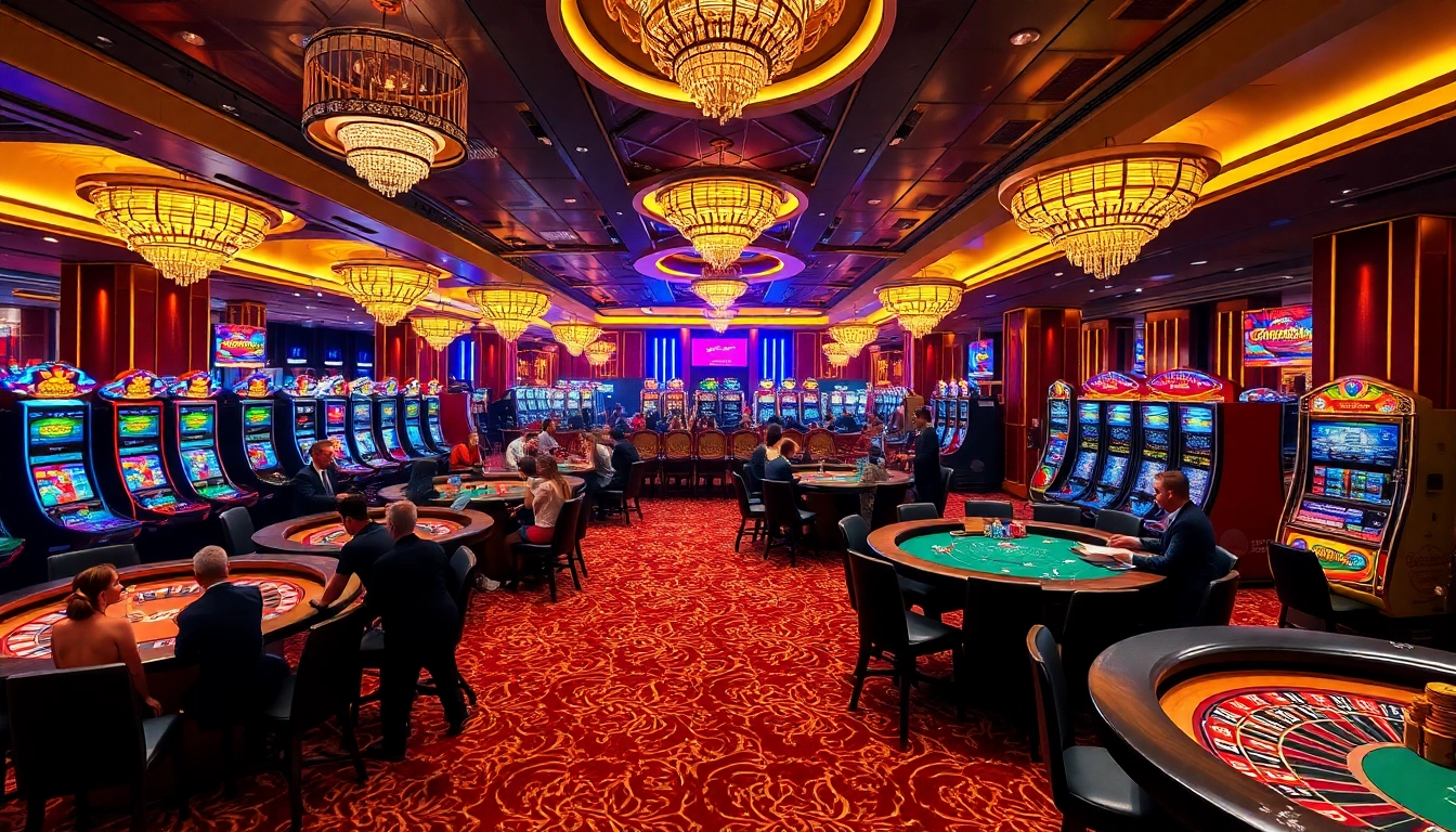 Experience the excitement of the lc88 club with vibrant casino games and engaging players.