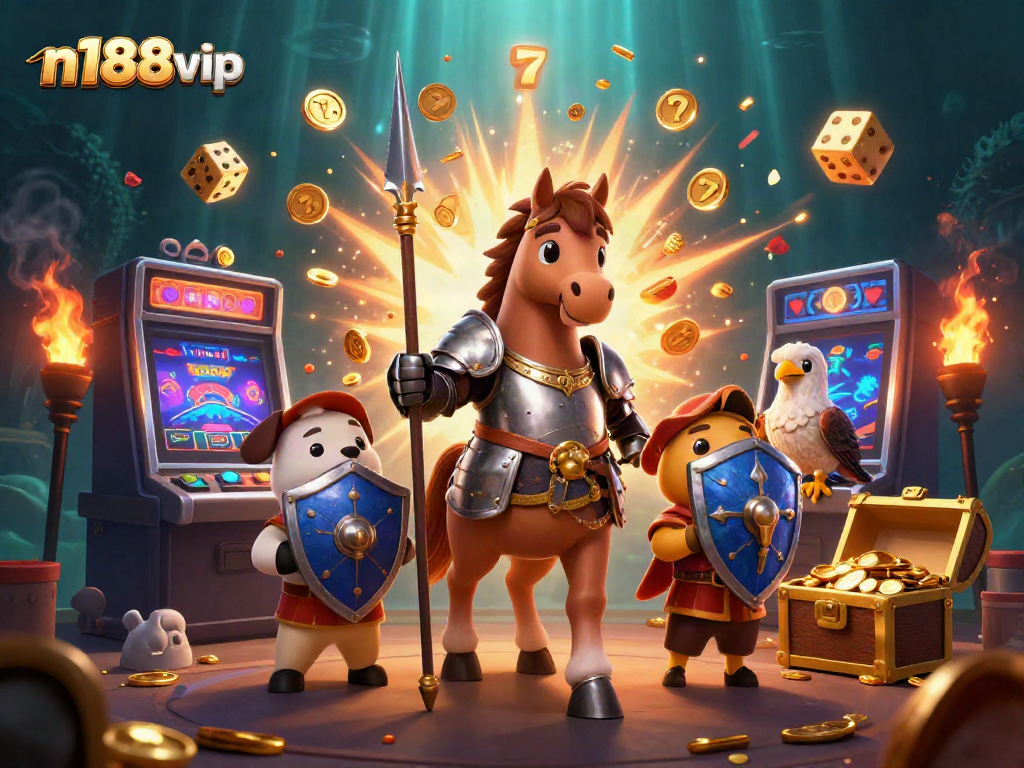 Experience thrilling wins at n188vip with vibrant slot machines and colorful casino games.