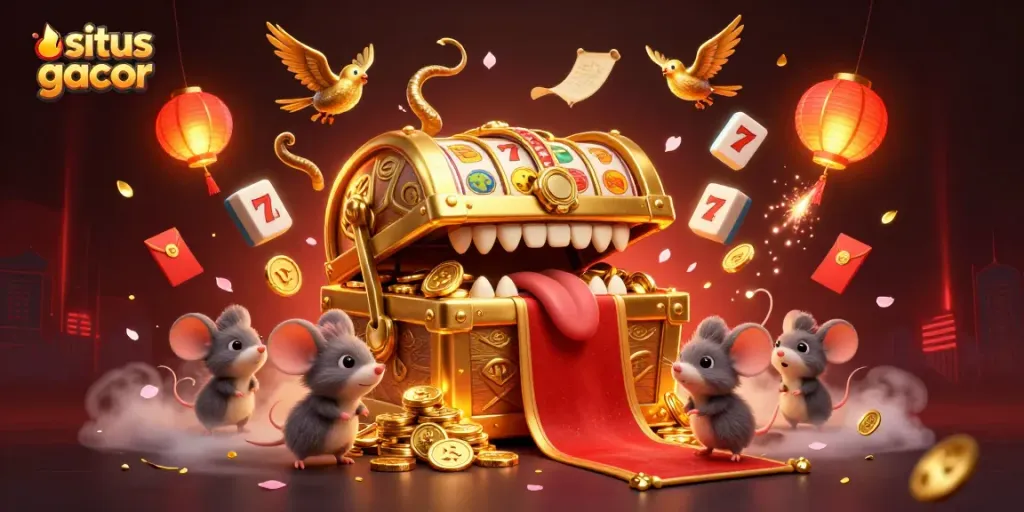 Menangkan hadiah besar pada situs gacor dengan petualangan mouse ke harta karun.