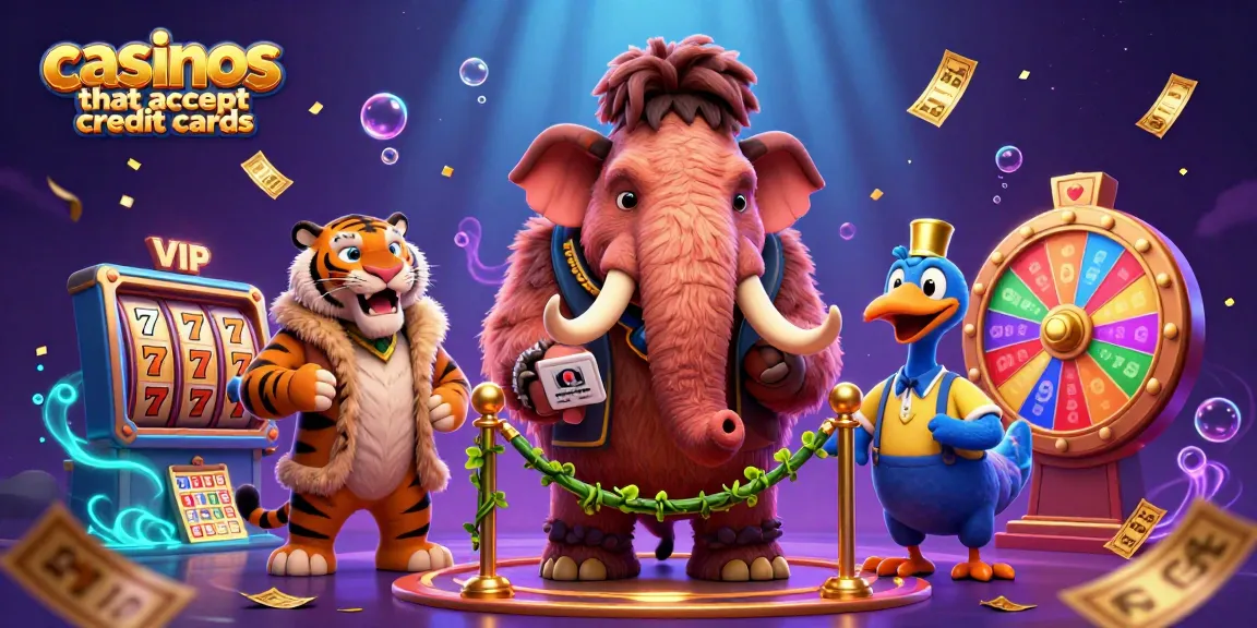Experience thrilling action at casinos that accept credit cards with vibrant characters and engaging gaming elements.
