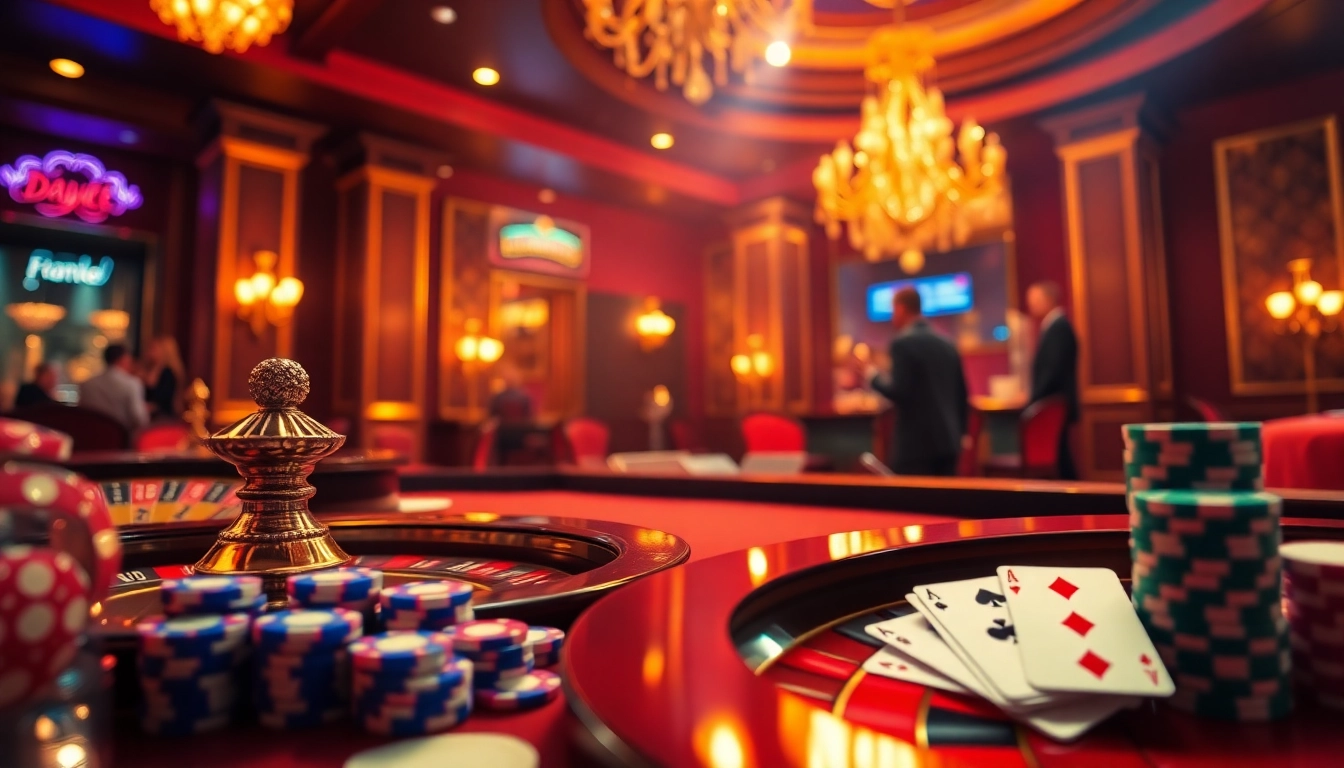Play exciting sex games against a backdrop of luxurious casino action.