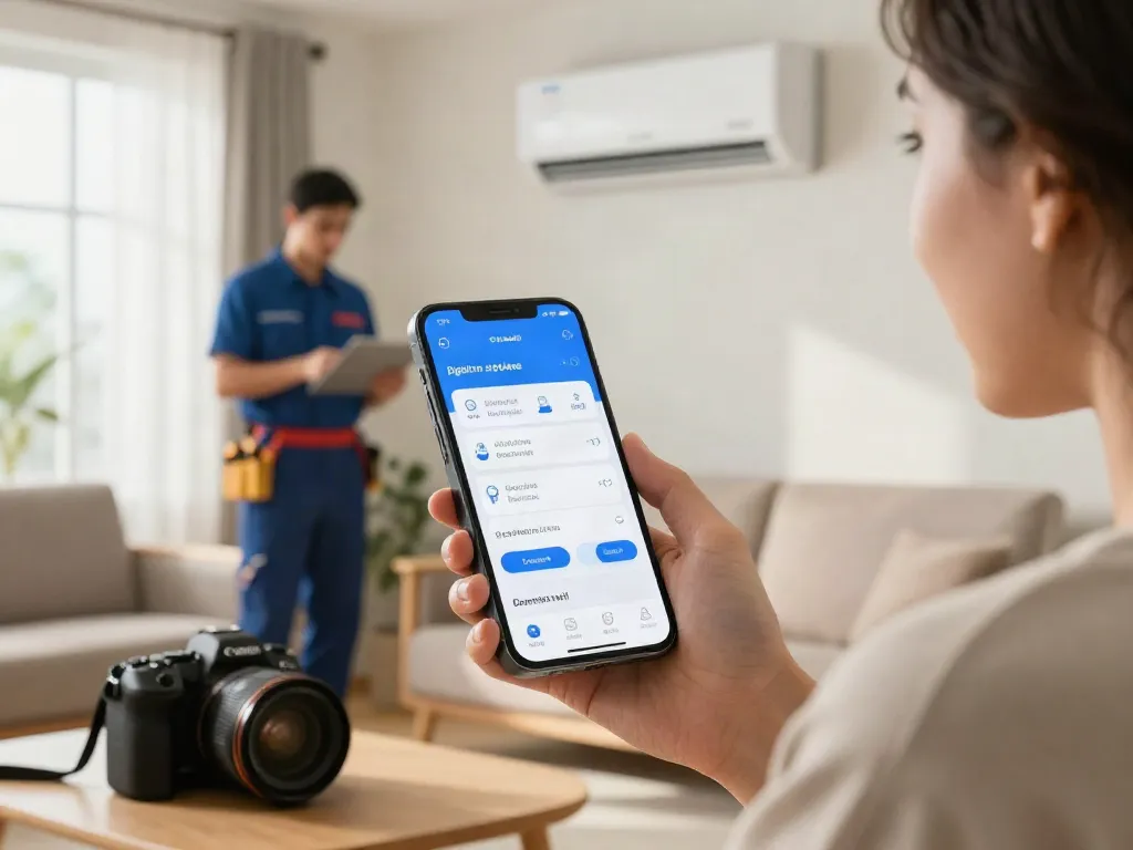 Pengguna dewitogel menikmati layanan AC melalui aplikasi digital yang mudah digunakan.