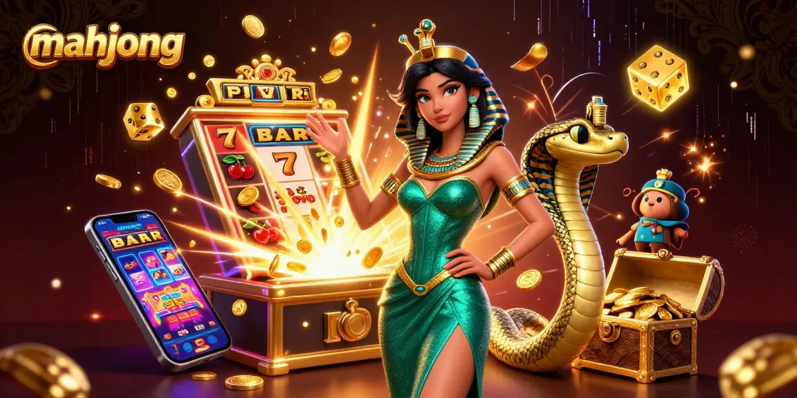 Win at mahjong with elegant gameplay, vibrant graphics, and dynamic casino elements bursting with excitement.