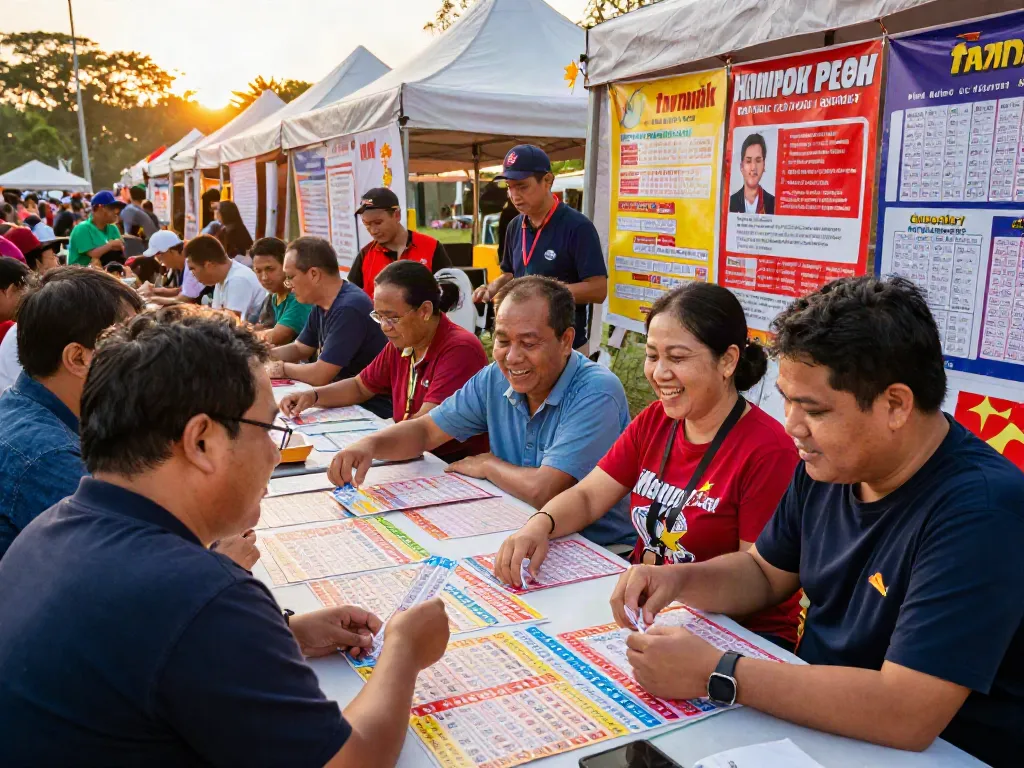 Komunitas antusias memilih angka togel dalam acara meriah penuh harapan.
