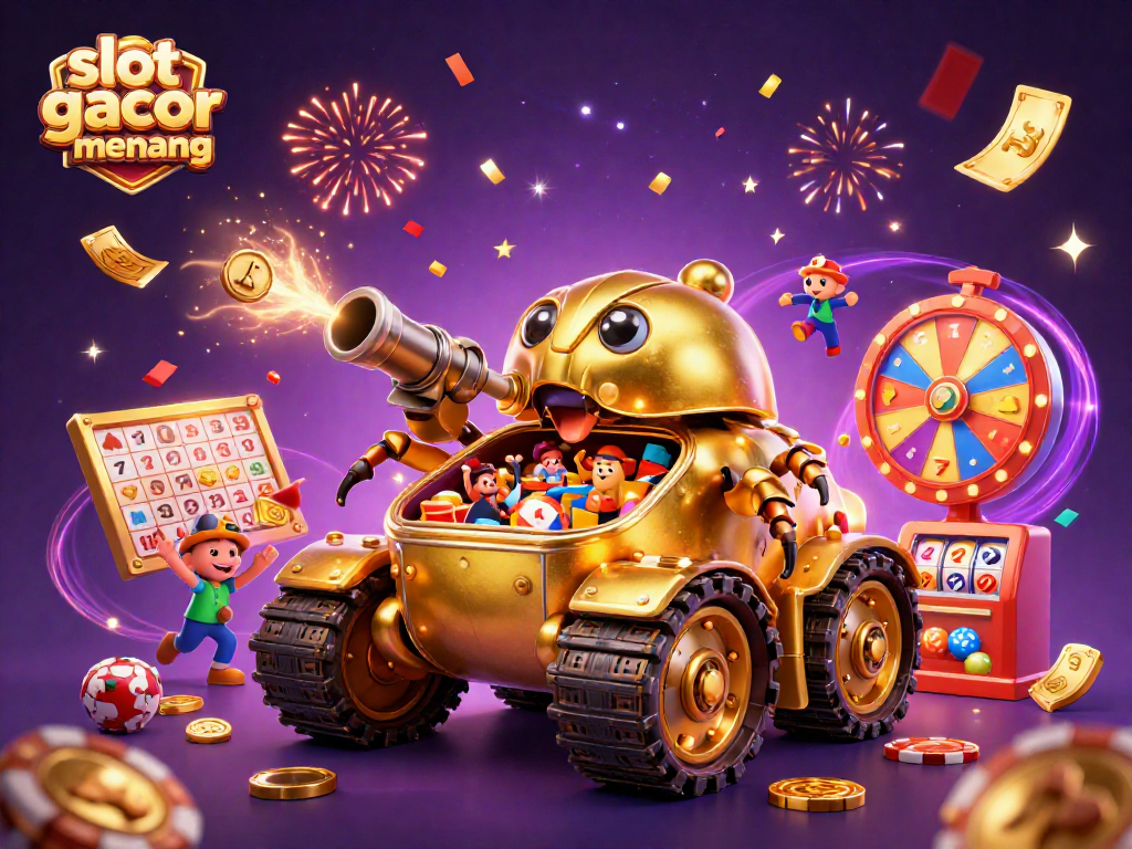 Experience the thrill of winning big at slot gacor gampang menang, with exciting game elements in a vibrant atmosphere.