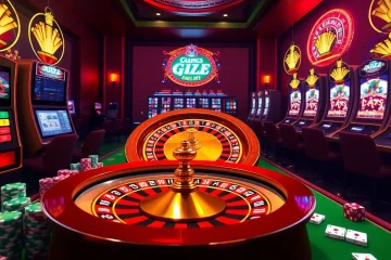 Engage with exciting games at https://nh88.net/, featuring a vibrant casino scene with roulette and poker chips.