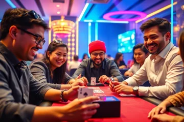 Exciting Yono VIP gaming experience with players enjoying card games in a vibrant setting.